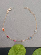 Whispering Rose Gold Plated Bracelet