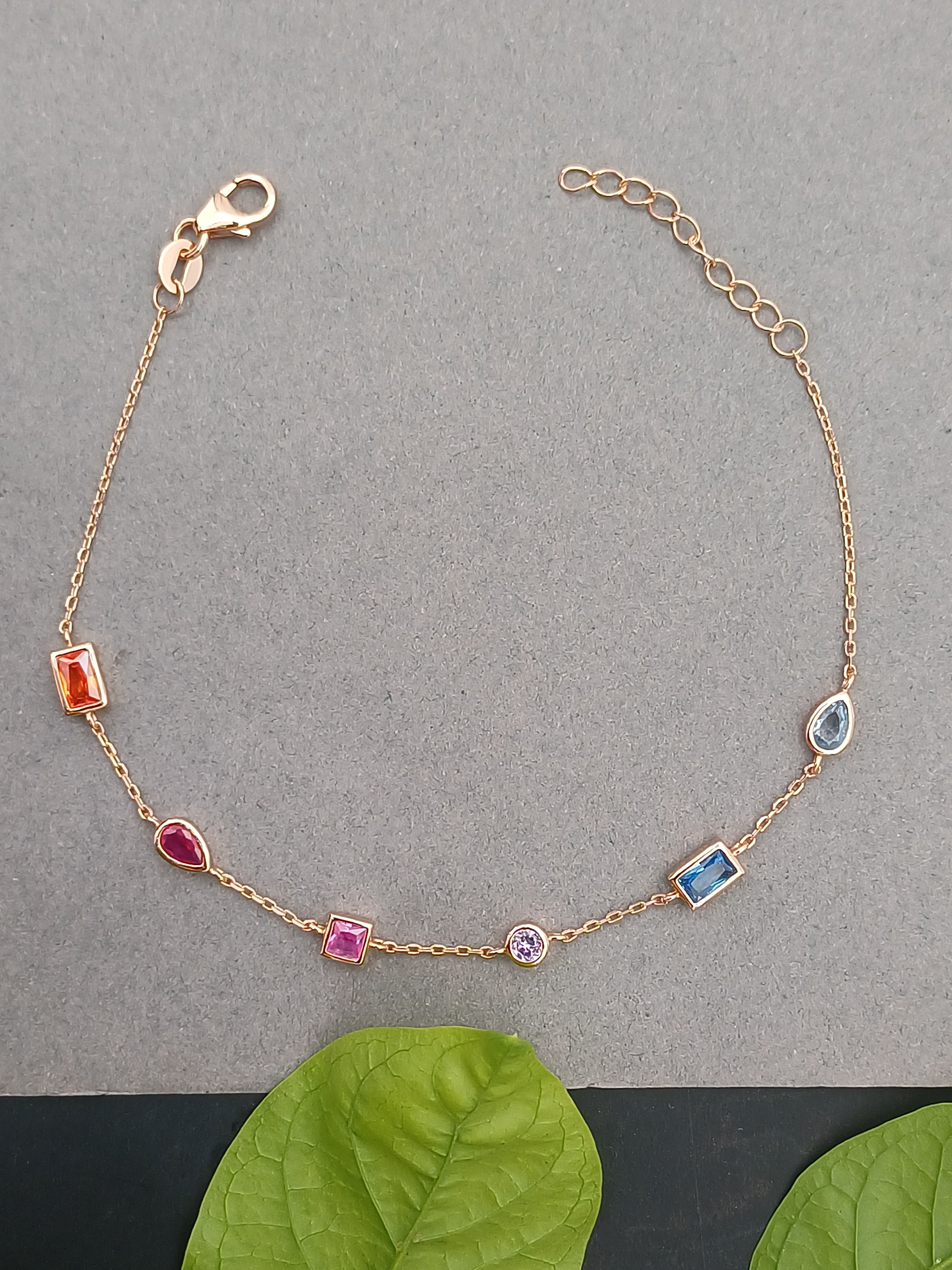 Whispering Rose Gold Plated Bracelet