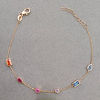 Whispering Rose Gold Plated Bracelet