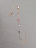 Whispering Rose Gold Plated Bracelet