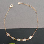 Lumina Oval Station Bracelet