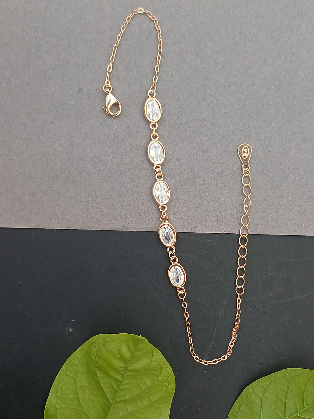 Lumina Oval Station Bracelet