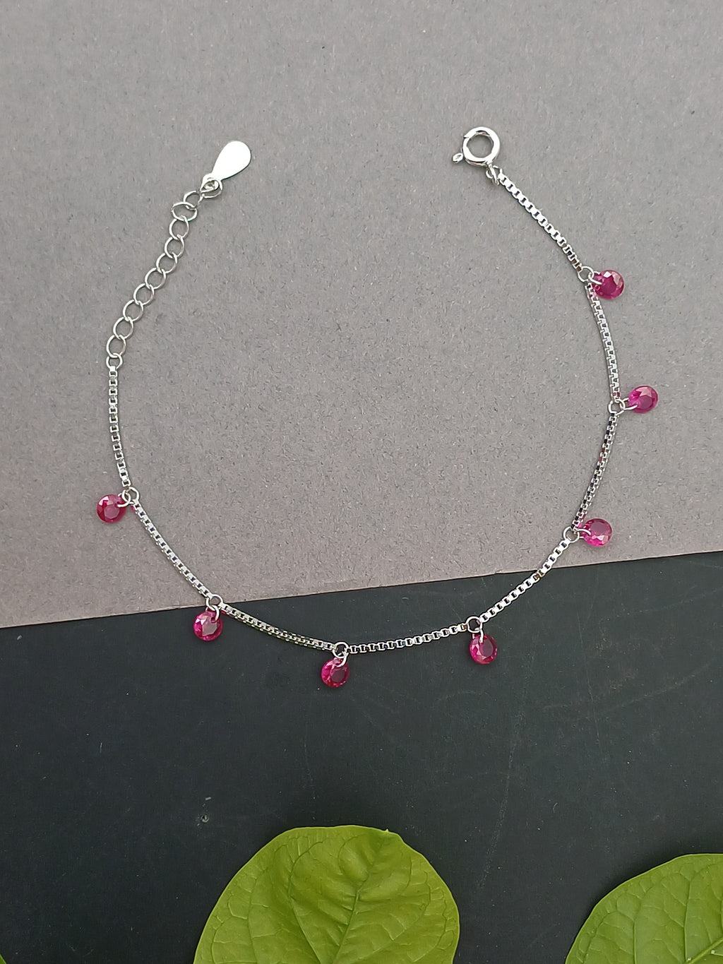 Ethereal Grace Sterling Silver Bracelet