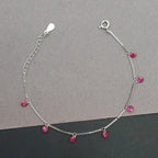 Ethereal Grace Sterling Silver Bracelet