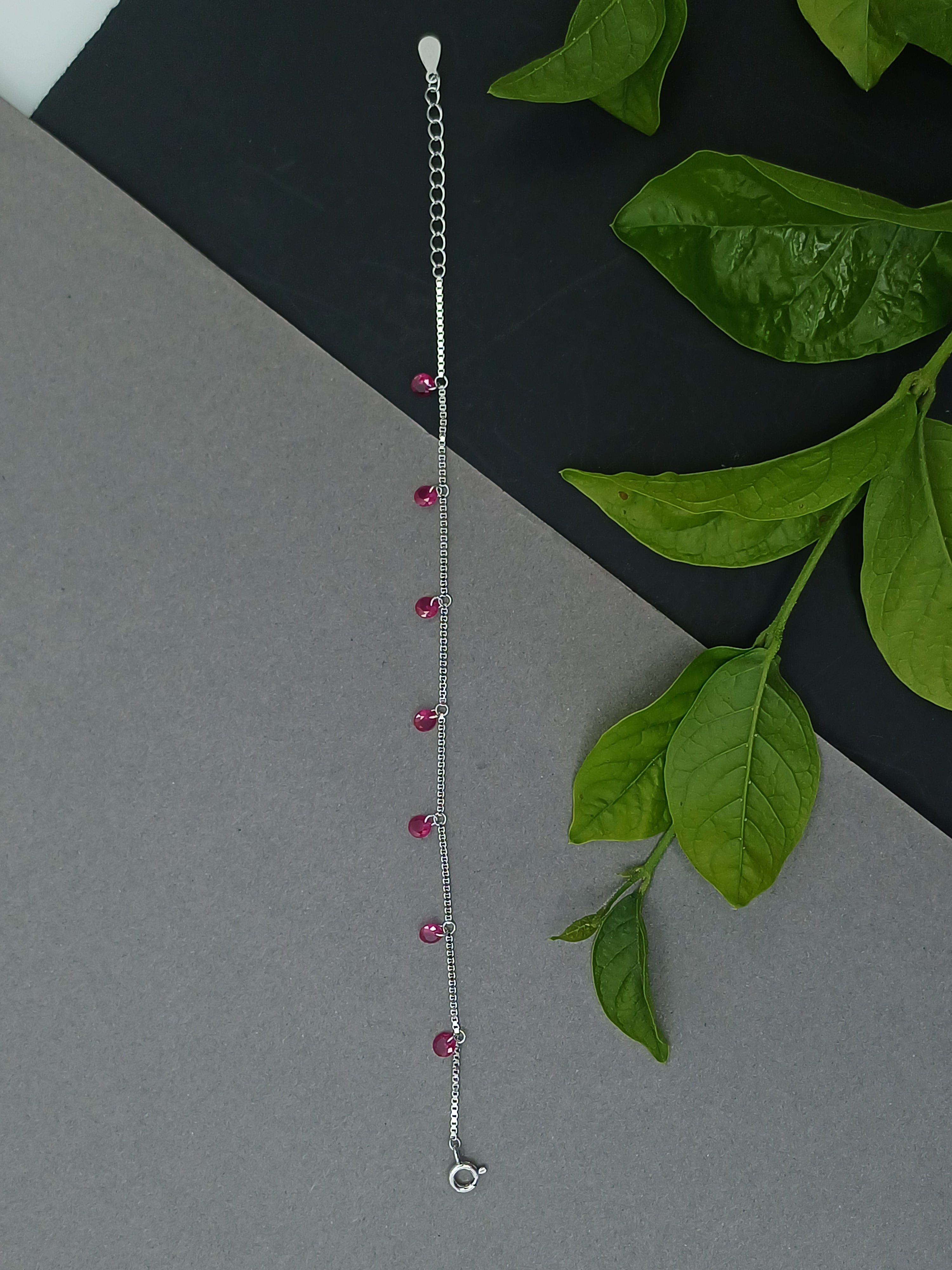 Ethereal Grace Sterling Silver Bracelet