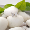 Mother-of-Pearl Butterfly Ring