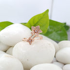 Rosewood Flora Ring Silver Ring