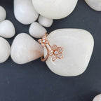 Rosewood Flora Ring Silver Ring