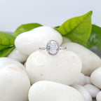 Signature Oval Halo Ring