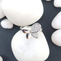 Gilded Garden Butterfly Ring