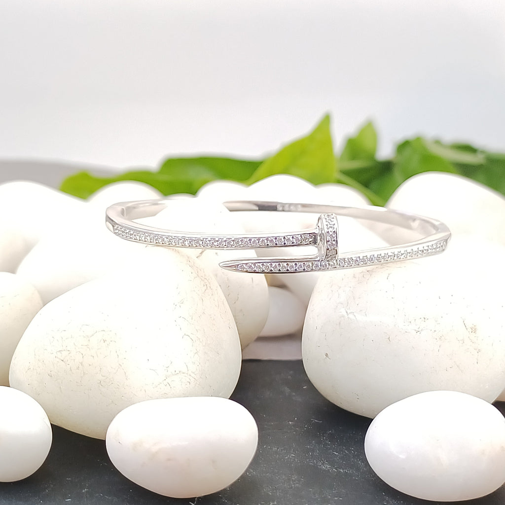 Edged Signature Cuff Bracelet
