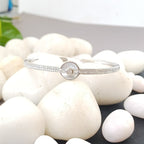 Modernist Circle Cuff Bracelet