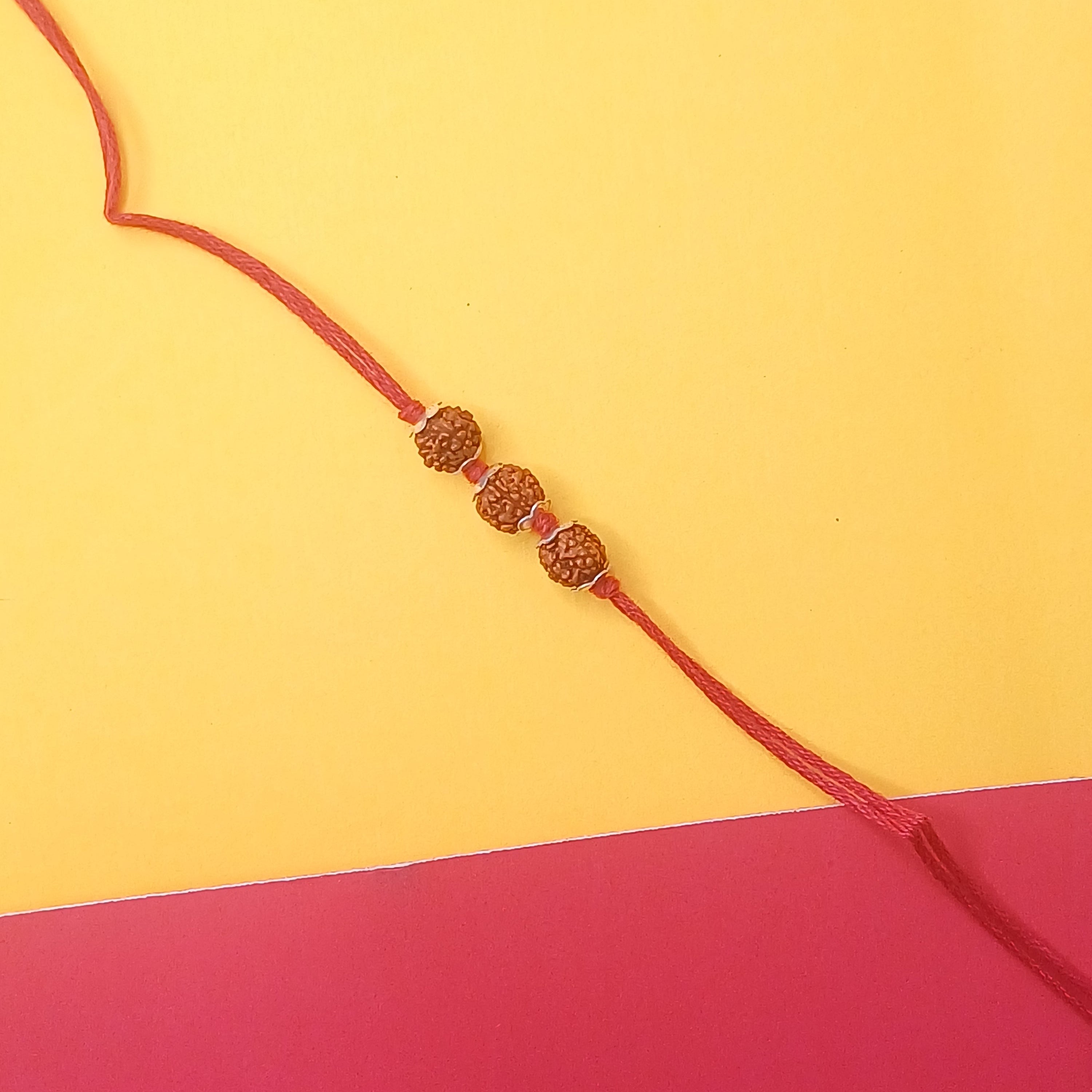 925 Silver Teen Rudraksh Rakhi