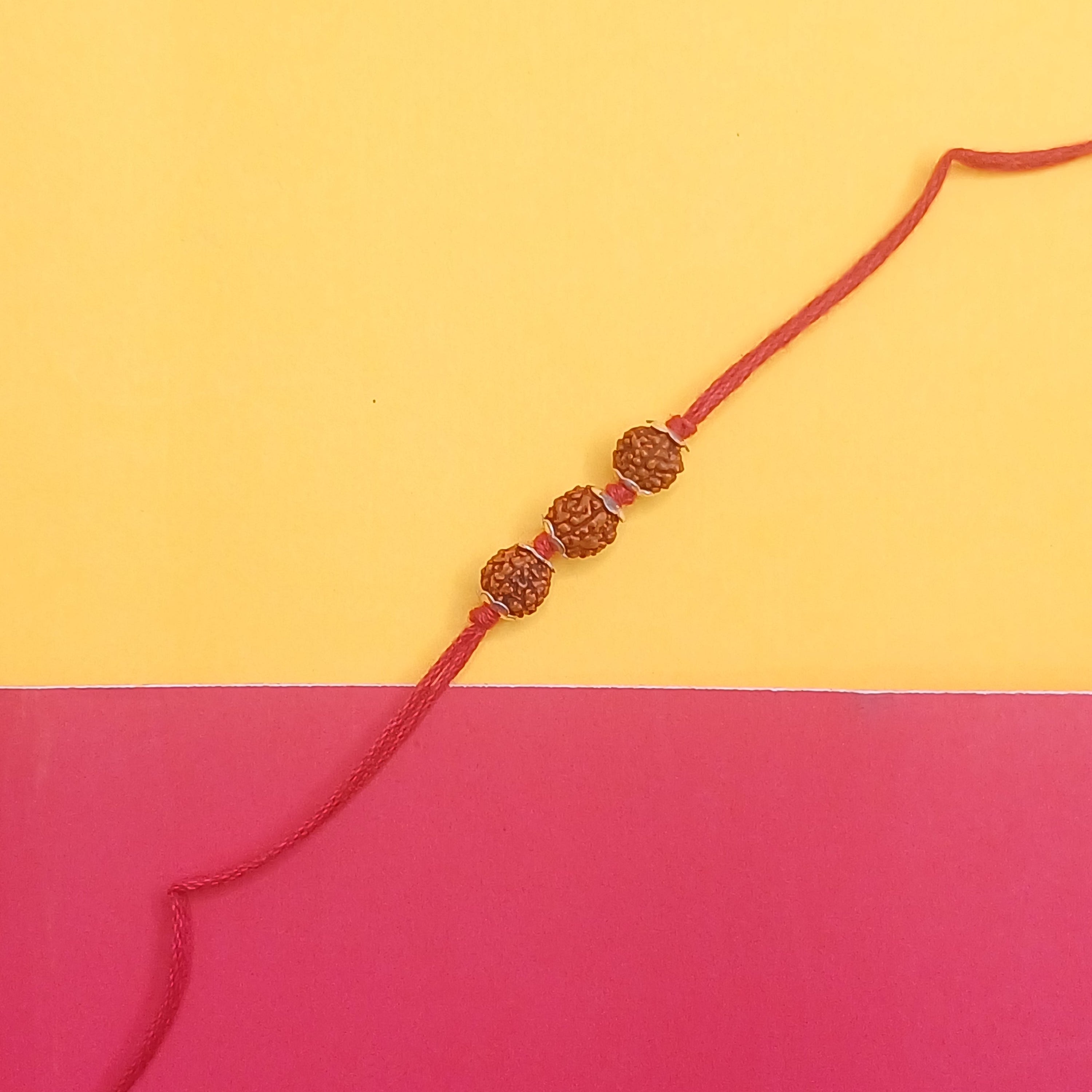 925 Silver Teen Rudraksh Rakhi