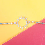 925 Silver Sunshine Gold Plated Rakhi