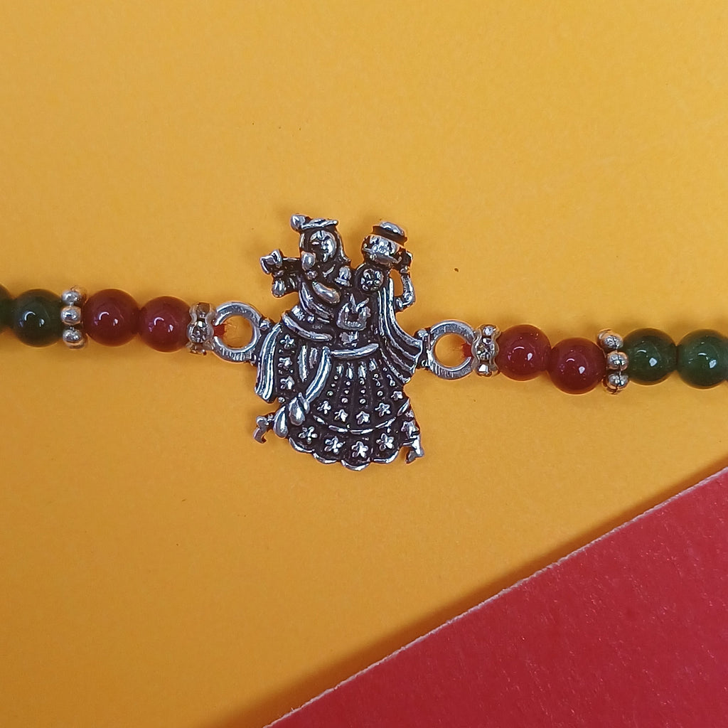 925 Silver Radha Krishana Rakhi