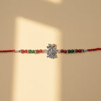 925 Silver Radha Krishana Rakhi