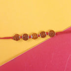 925 Silver Rudraksh Rakhi