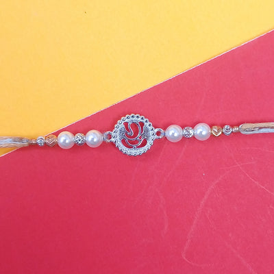 925 Silver Ganeshay Rakhi