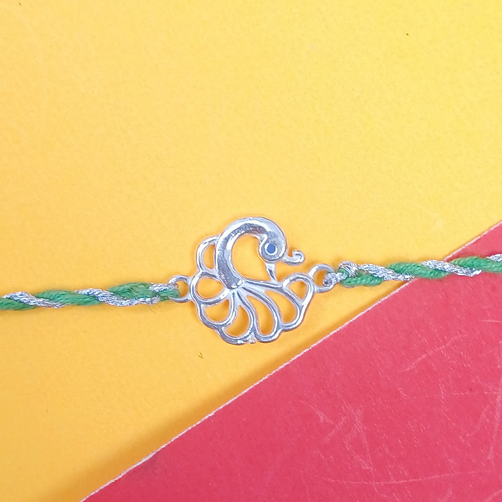 925 Silver Morni Rakhi
