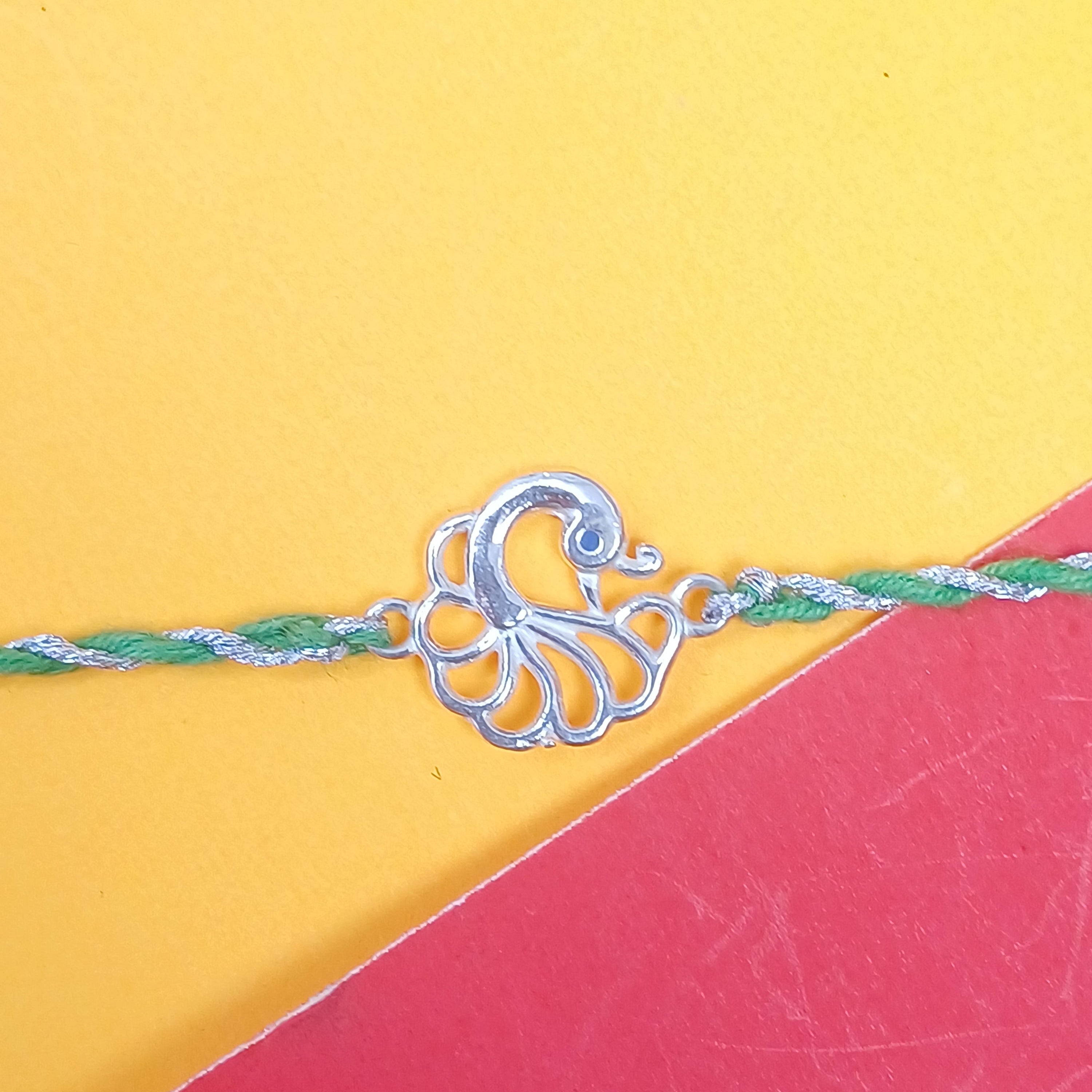 925 Silver Morni Rakhi