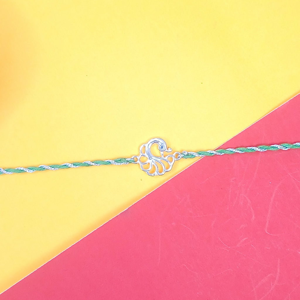 925 Silver Morni Rakhi
