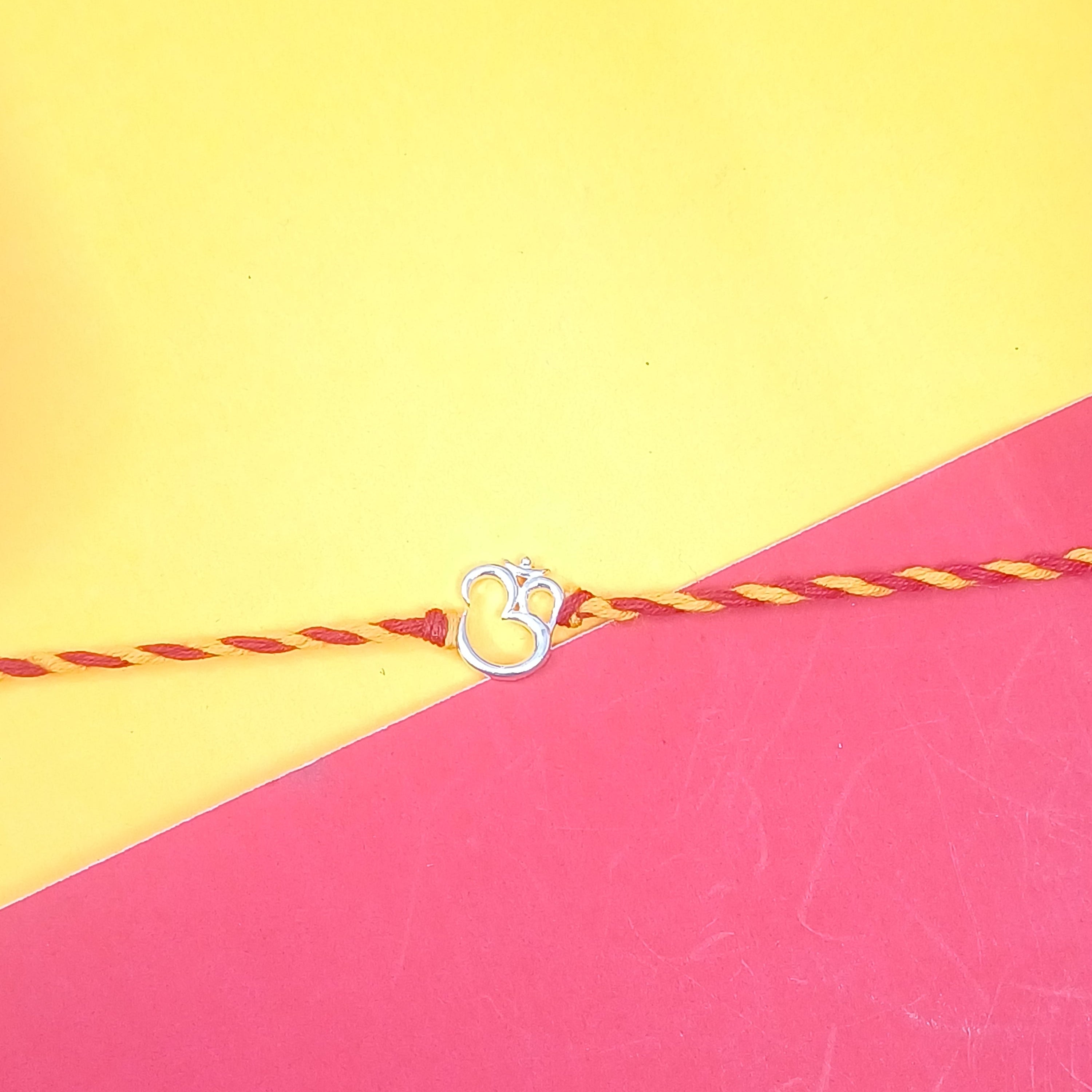 925 Silver Om Rakhi