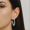 Velvet Curve Hoops