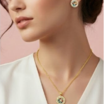 Viveta Elegant Necklace CTP05369