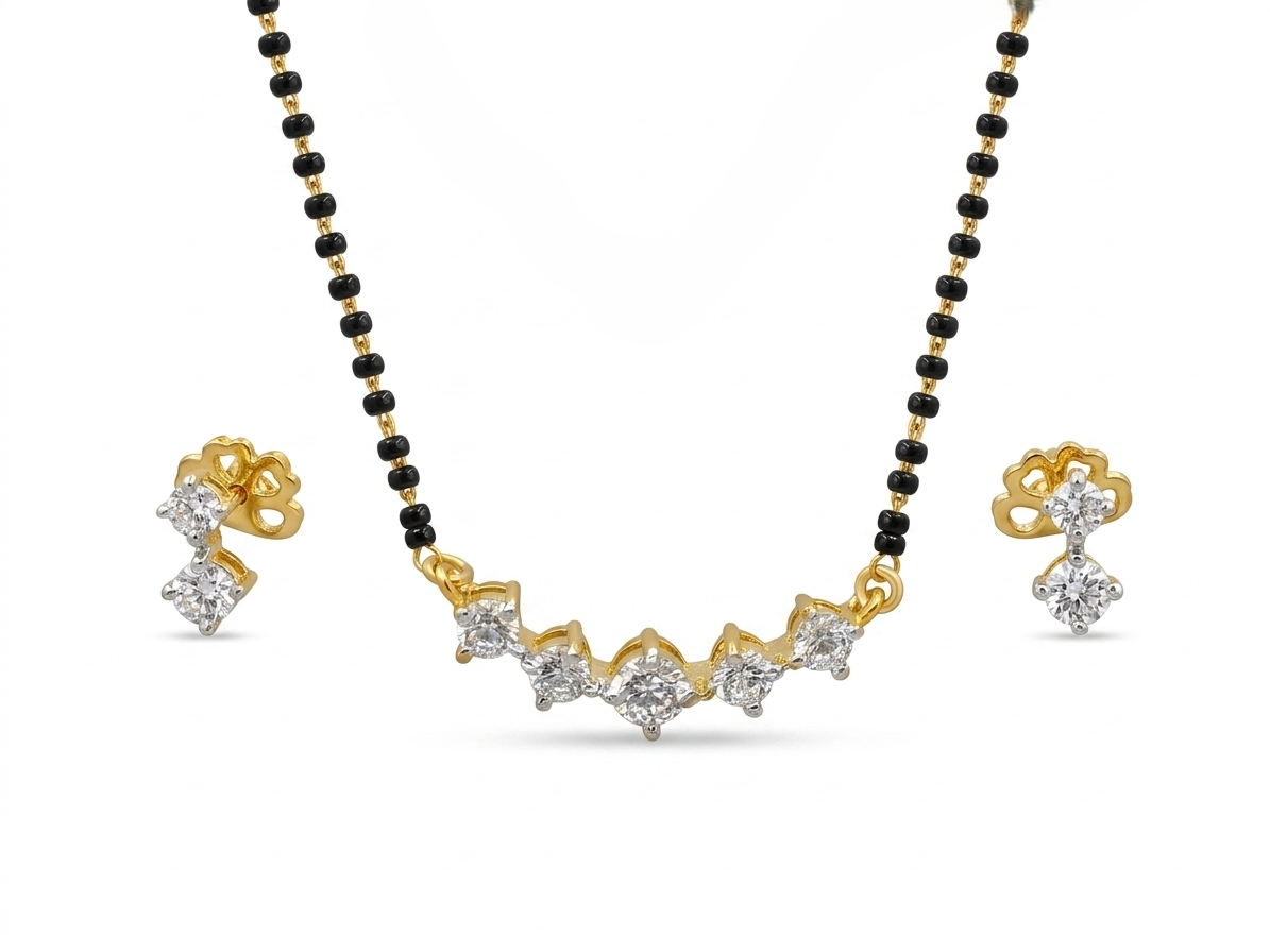 sterling silver mangalsutra