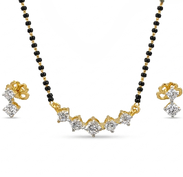 Eternal Bond Sterling Silver Mangalsutra
