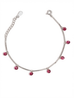 Ethereal Grace Sterling Silver Bracelet