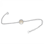 Stella Pearl Sterling Silver Bracelet