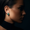 Signature Green Estate Earrings