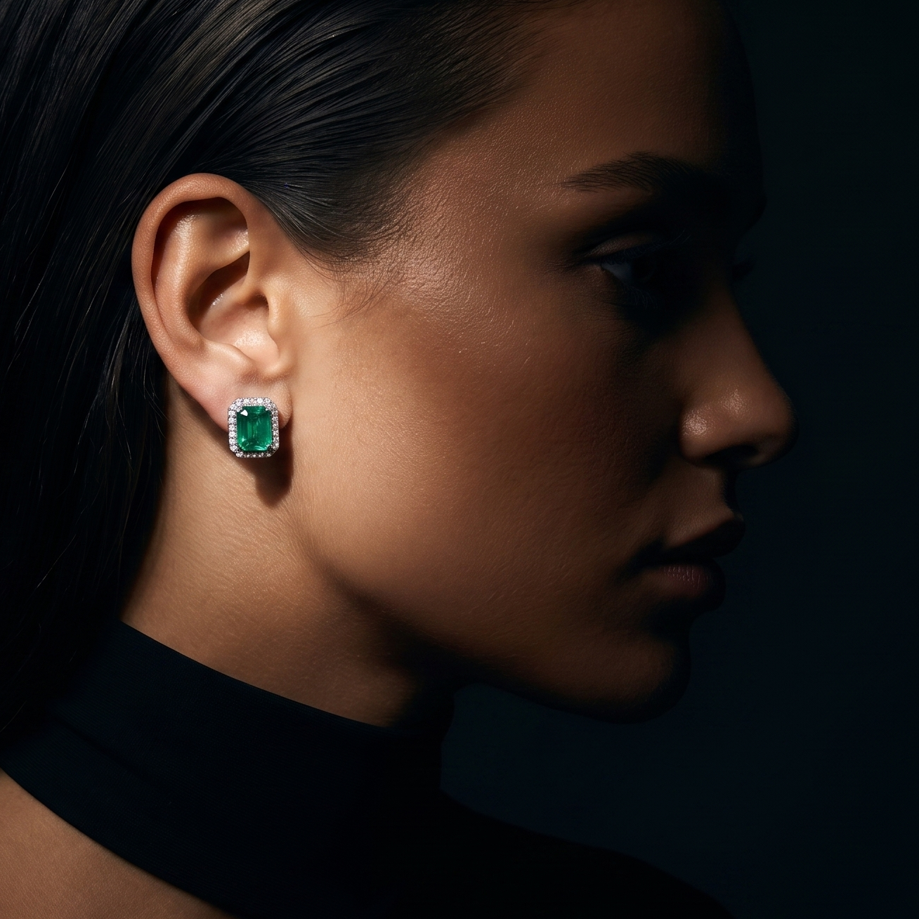 Signature Green Estate Earrings