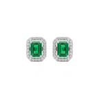Signature Green Estate Earrings
