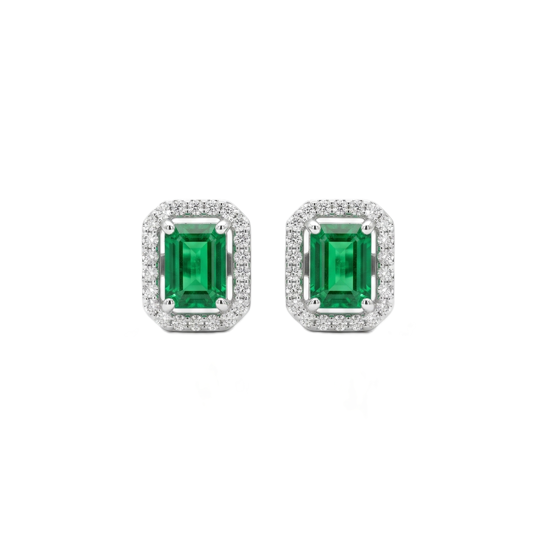 Signature Green Estate Earrings