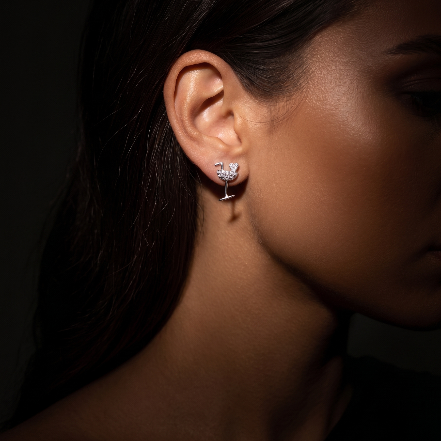 Cocktail Hour Sterling Silver Earring
