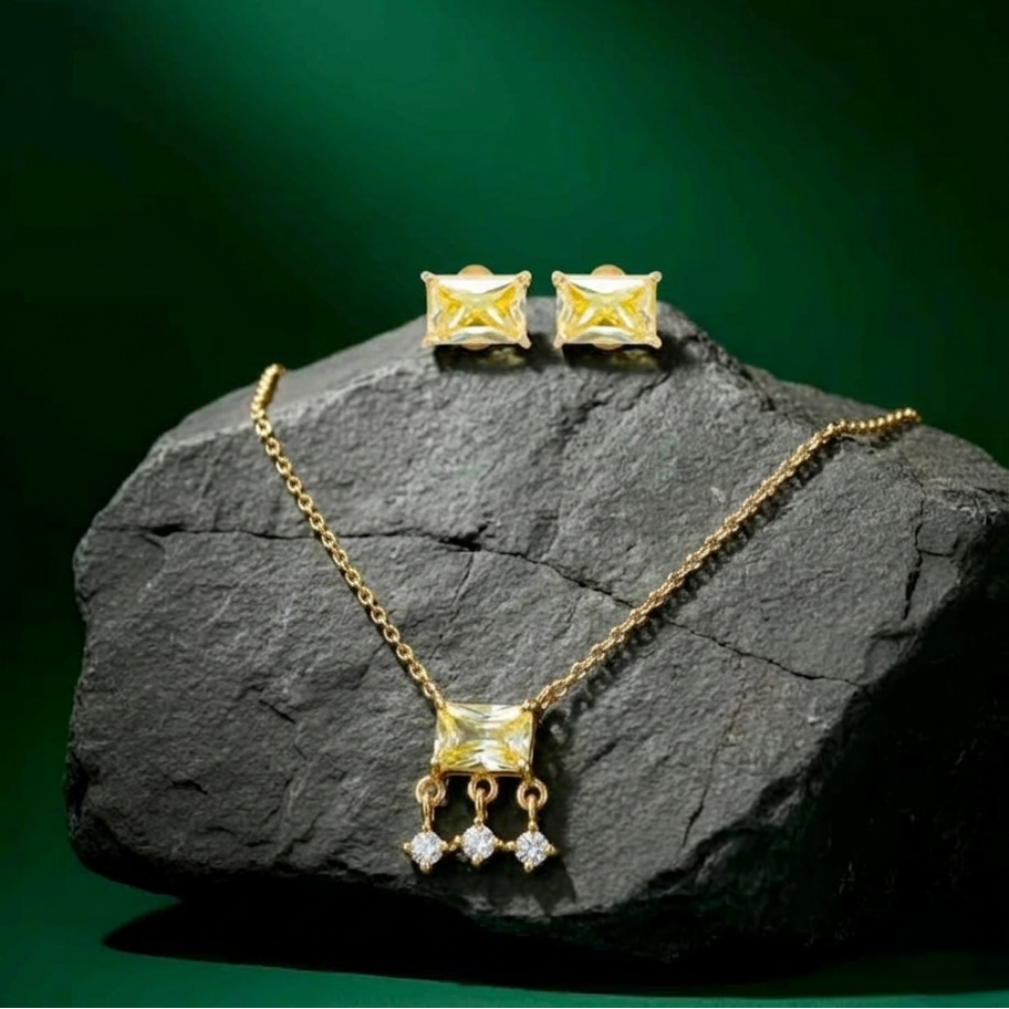 Aria Drop Necklace Set