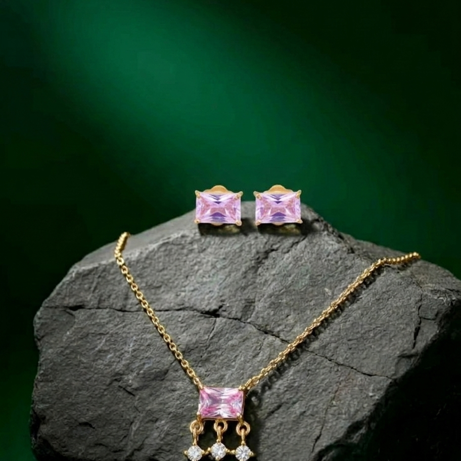 Aria Drop Necklace Set