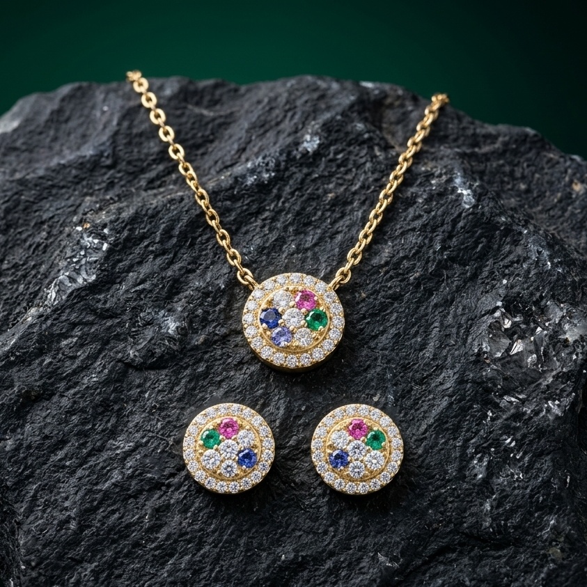 Elowen Spark Necklace Set