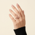 Rosewood Flora Ring Silver Ring