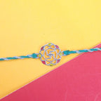 925 Silver Swastik Rakhi