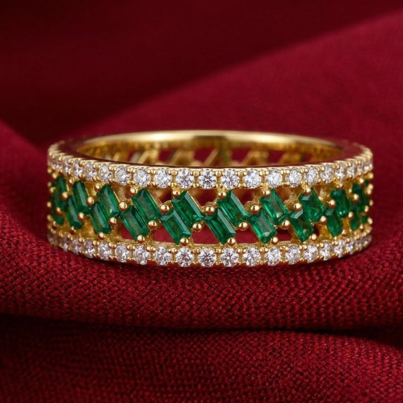 Modernist Arc Ring