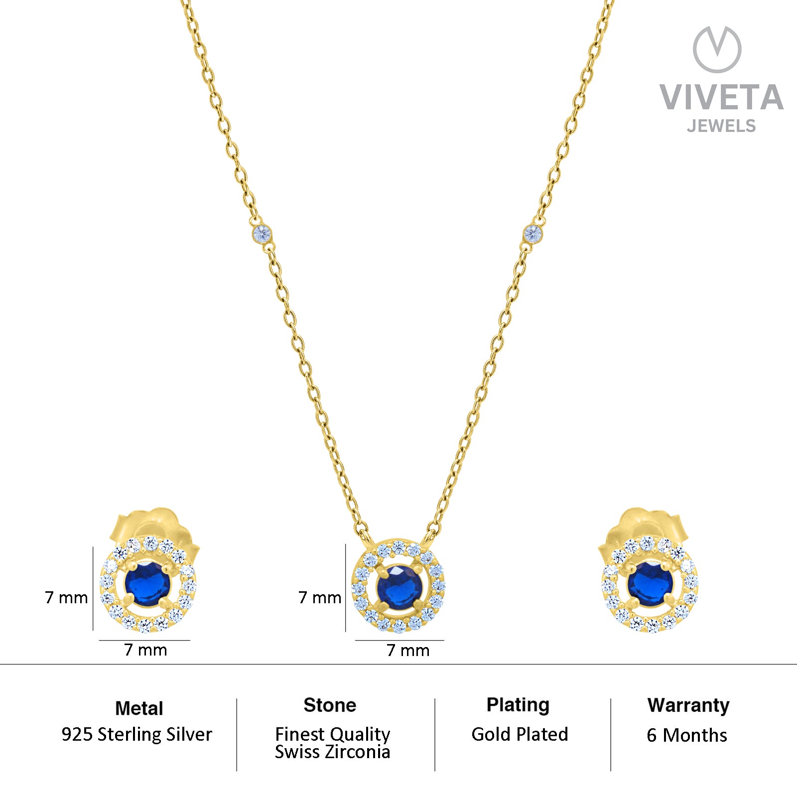 Viveta Elegant Necklace CTP05229