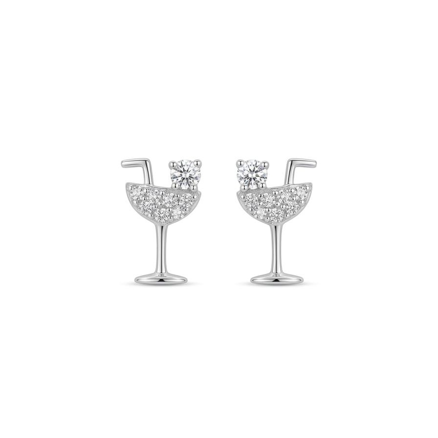 Cocktail Hour Sterling Silver Earring