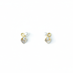 Deco Pearl Drops Sterling Silver Earring