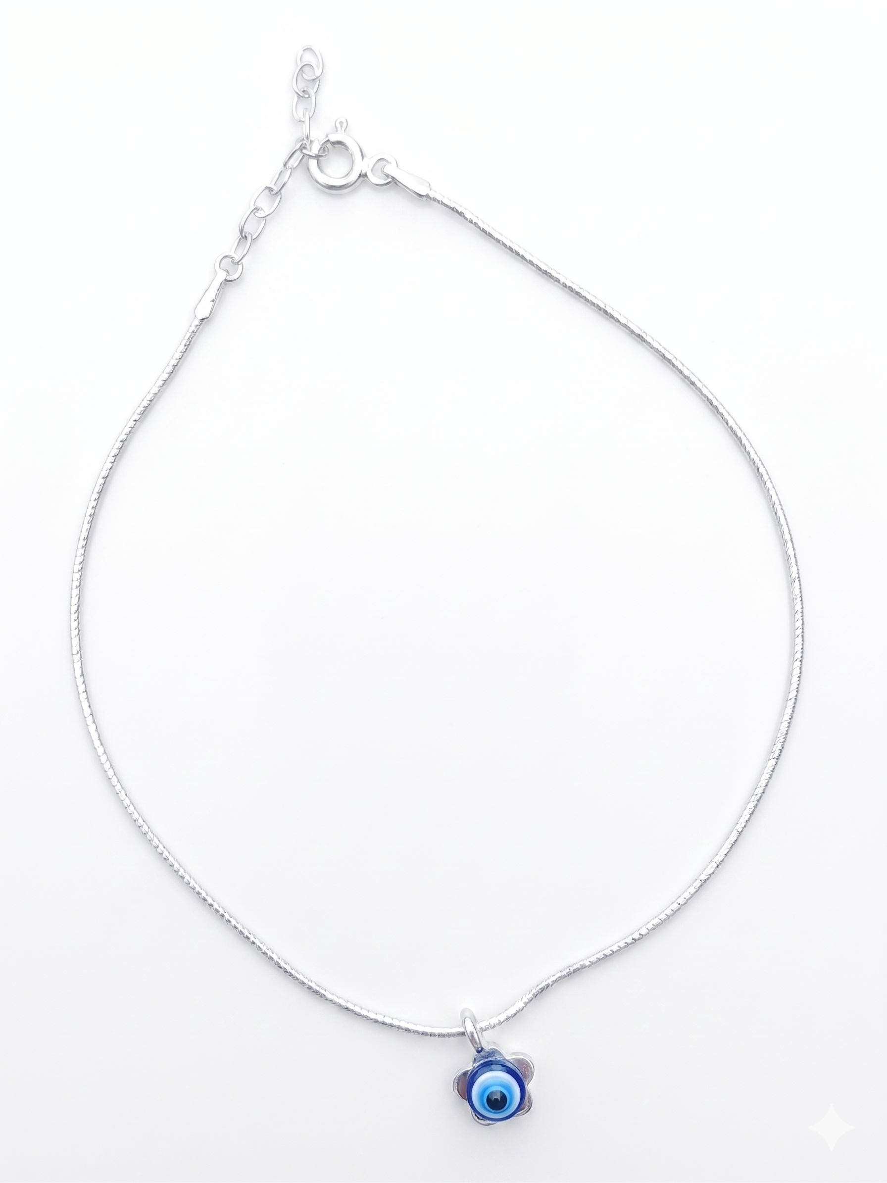 Sterling Silver Celestial Anklet