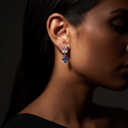 Royal Azure Tear Drop Earrings