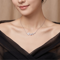Aria Silver Butterfly Necklace